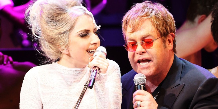 Elton John: il travaille sur le nouvel album de Lady Gaga