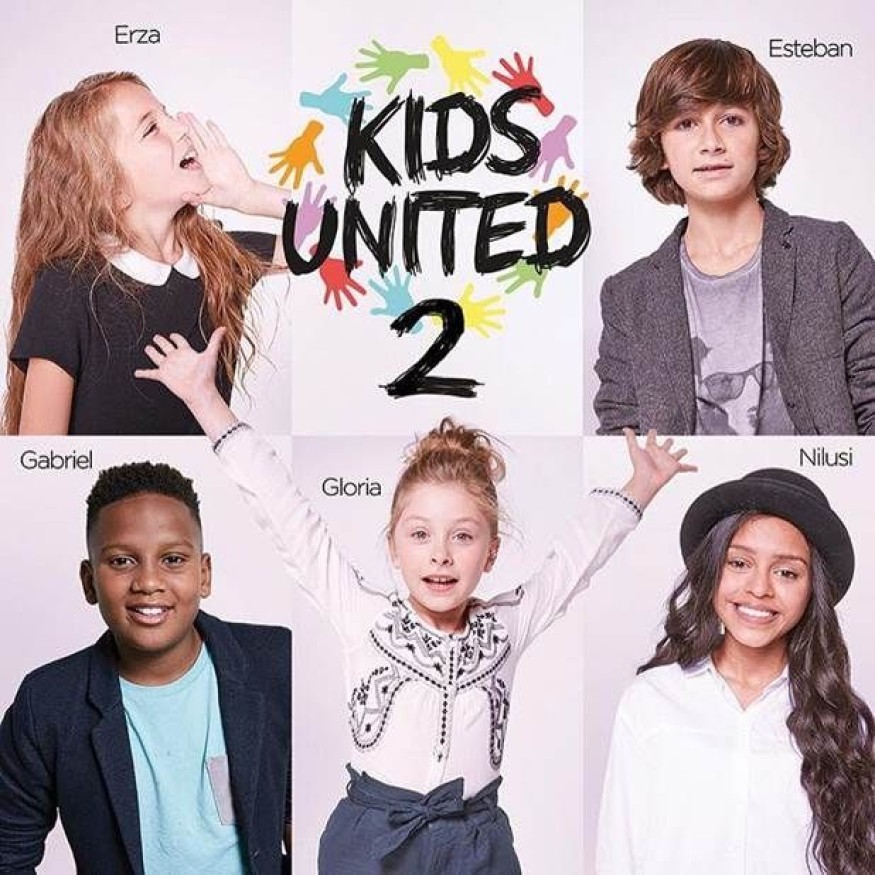 Les Kids United sont de retour avec un deuxième album "Tout Le Bonheur Du Monde".
