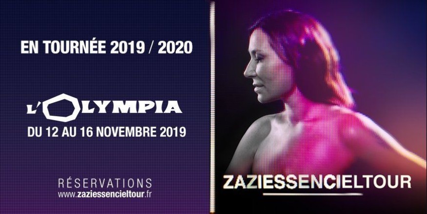 Zazie annonce son retour sur scène !