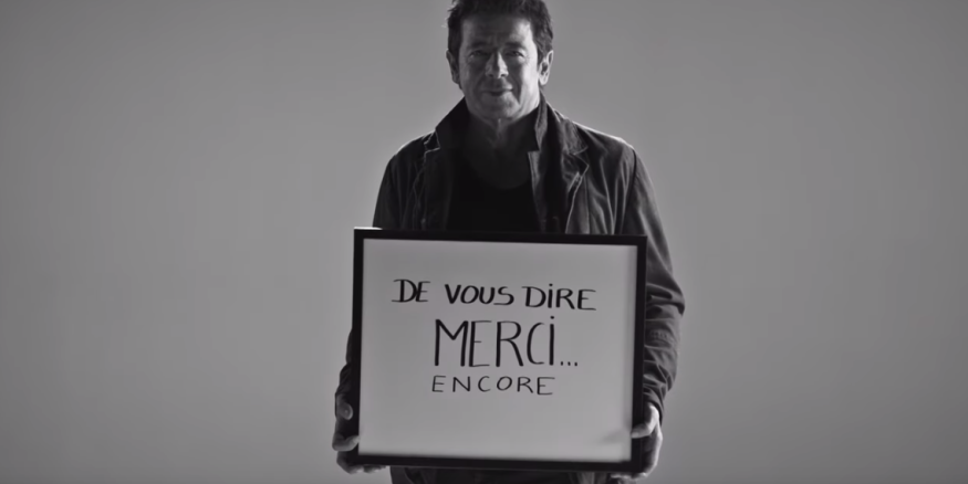 Découvrez le nouveau clip de Patrick Bruel pour la chanson « Pas eu le temps »