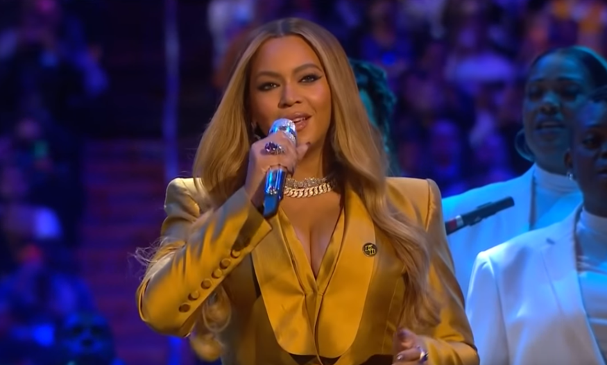 Beyonce a rendu hommage à Kobe Bryant