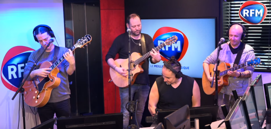Tryo interprète «Serre-moi » dans le 16/20 RFM !