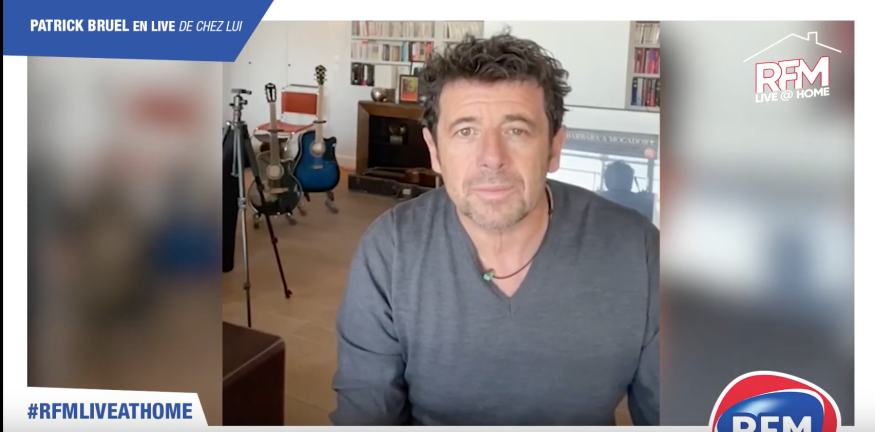 RFM LIVE @ HOME : Patrick Bruel interprète «Héros»