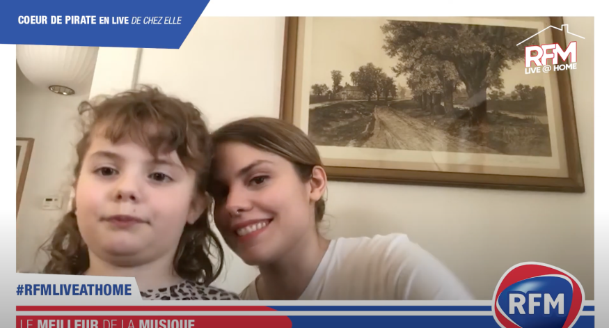 RFM Live @ Home : Coeur de Pirate interprète «Ne m'appelle pas» de chez elle