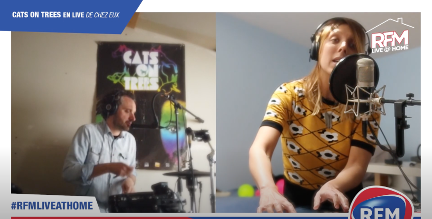 RFM Live @ Home : Cats On Trees interprète «Keep On Dancing» et «Sirens Call» de chez eux !