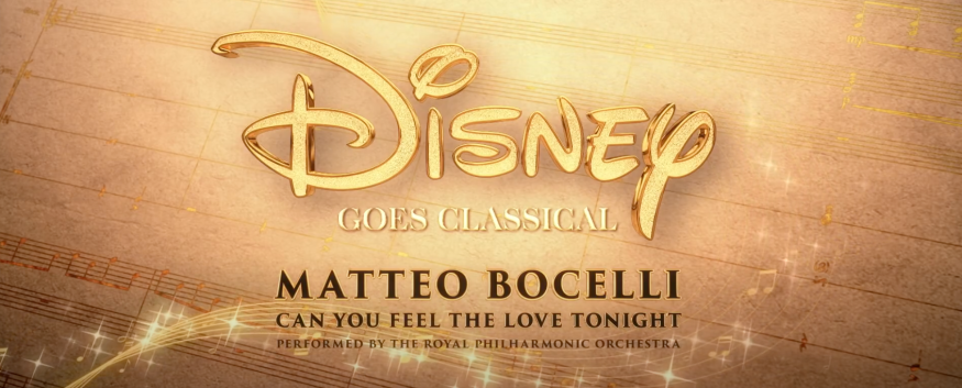 Disney Goes Classical: redécouvrez «Can You Feel The Love Tonight» interprété par Matteo Bocelli