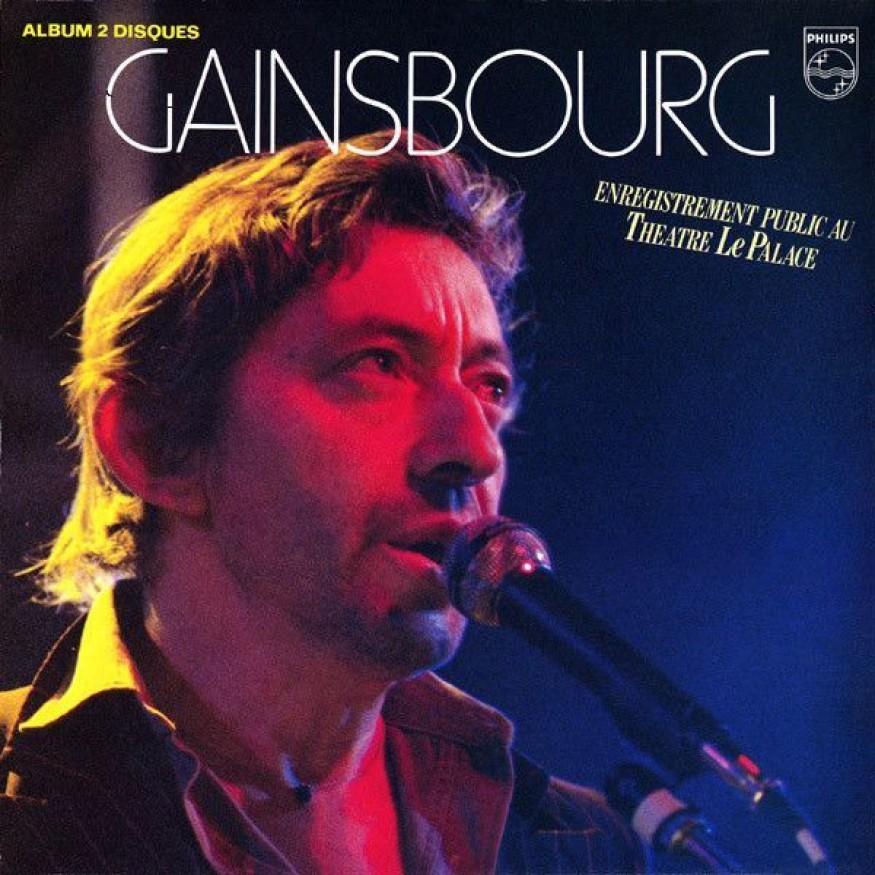 Serge Gainsbourg: «Enregistrement public au théâtre Le Palace» sortira le 11 septembre !