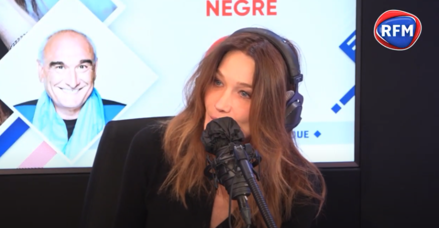 Découvrez l'interview de Carla Bruni au micro de Pascal Nègre