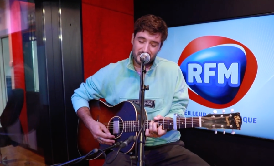 «Un Homme»: Jérémy Frerot interprète son nouveau single dans les studios RFM !