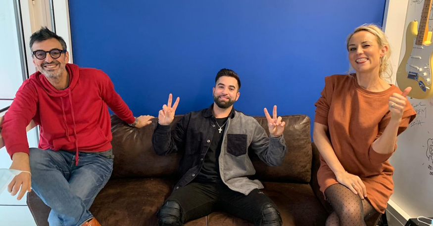 Découvrez l'interview de Kendji Girac au micro du Meilleur des Réveils !