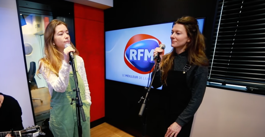 Les Frangines interprètent leur nouveau single «Devenir Quelqu'un» sur RFM !
