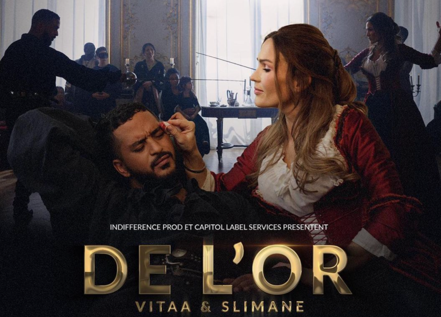 « De l'or » : Vitaa & Slimane traversent les époques dans leur nouveau clip !