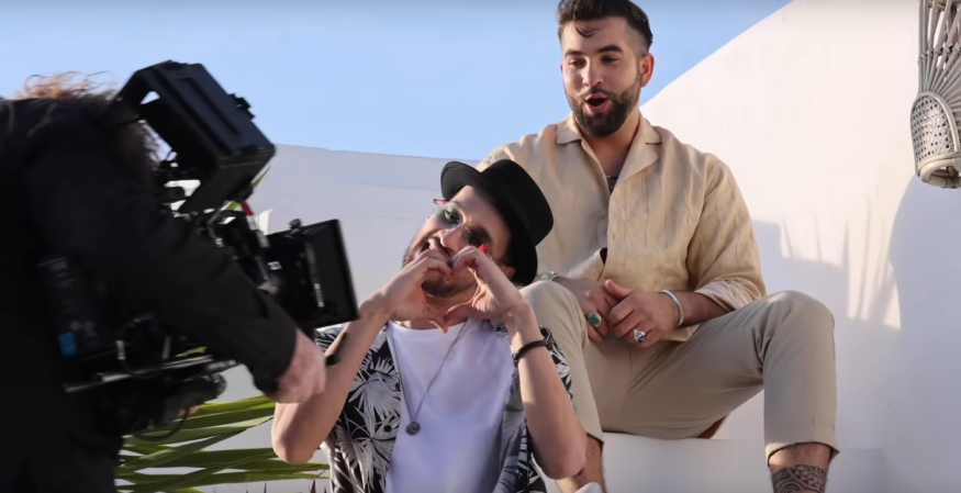 Crédit photo : Capture d'écran YouTube - making-off - Bebeto