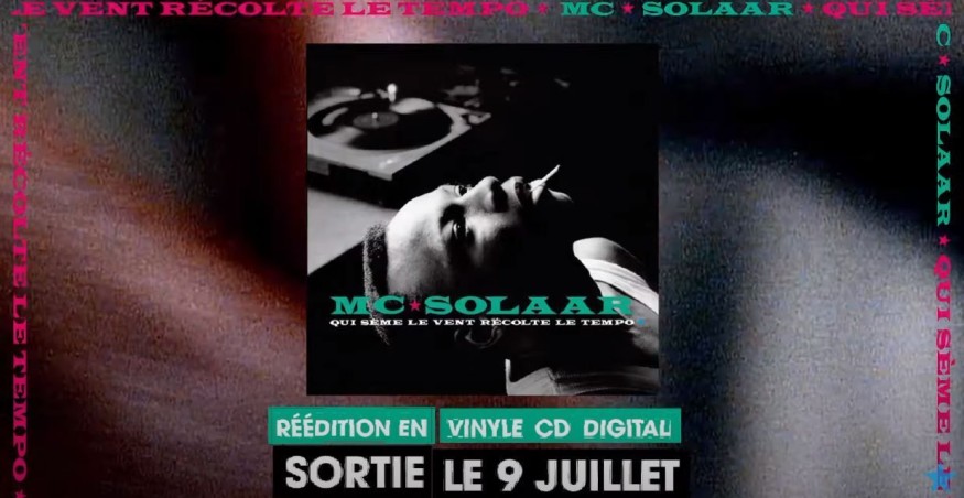Mc Solaar : ressortie de son album « Qui sème le vent récolte le tempo » le 9 juillet !