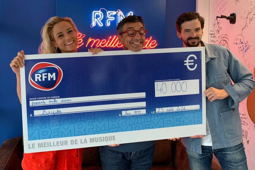 Le jeu des 40 000 euros : Brigitte est la grande gagnante !