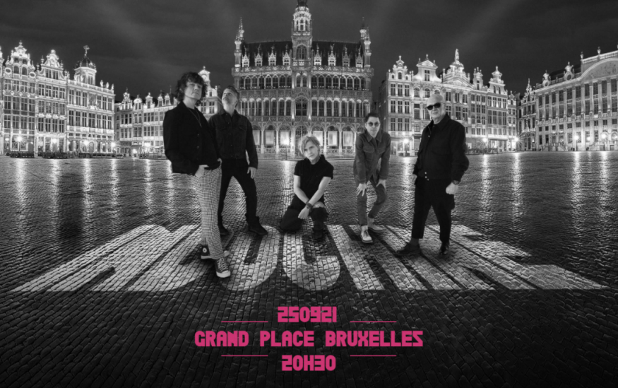 Samedi 25 septembre : Indochine joue un concert gratuit à Bruxelles !