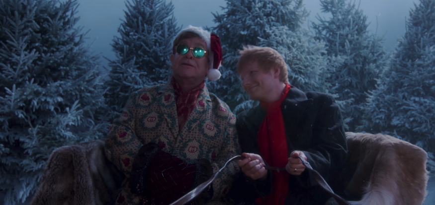 Elton John et Ed Sheeran sortent « Merry Christmas » !