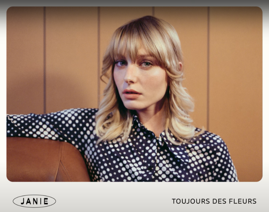 Janie dévoile une réédition de son album « Toujours des fleurs »
