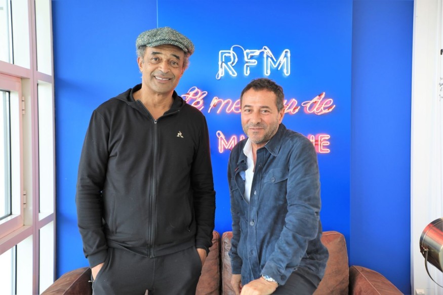 Découvrez l'interview de Yannick Noah au micro de Bernard Montiel !