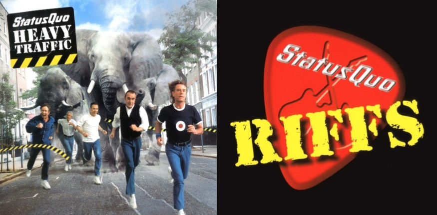 Status Quo réédite ses albums «Heavy Traffic » et « Riffs» !