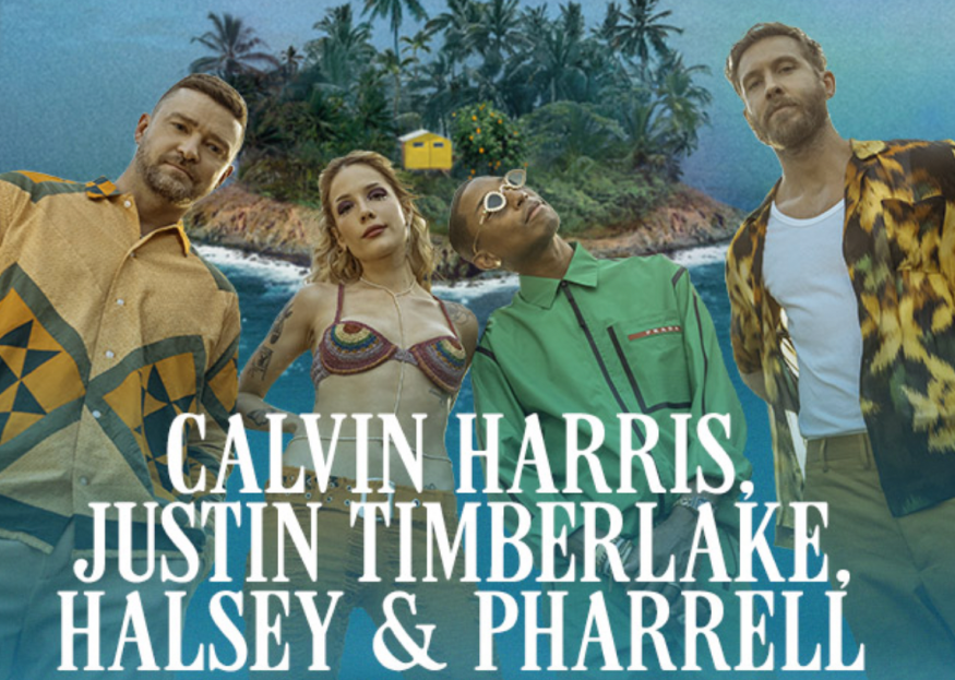 « Stay With Me » : découvrez la collaboration entre Calvin Harris, Justin Timberlake, Halsey & Pharrell Williams