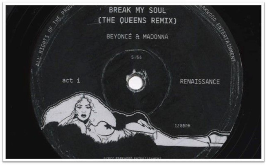 Beyoncé : découvrez le remix de son titre « Break My Soul » avec Madonna !