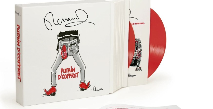 Putain d'coffret: découvrez l'intégrale de Renaud (1975-1982) illustrée par Frank Margerin