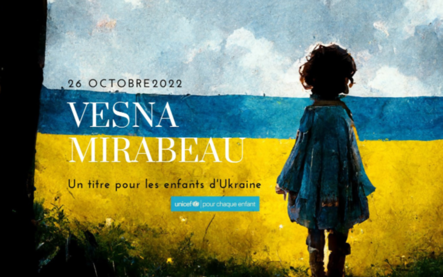 « Vesna Mirabeau» : un titre pour les enfants d'Ukraine disponible le 26 octobre !
