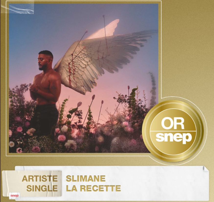Le titre « La recette » de Slimane est certifié single d’or