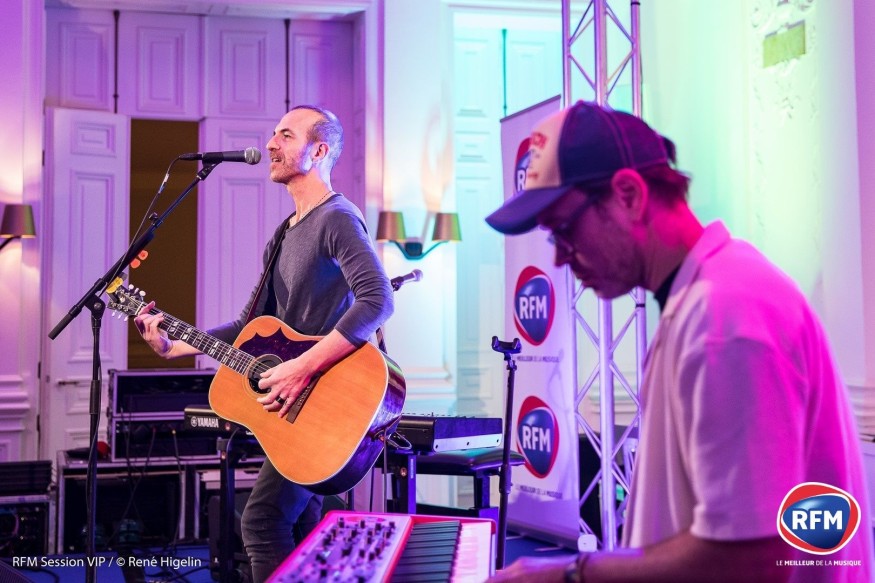 Découvrez la RFM Session VIP de Calogero