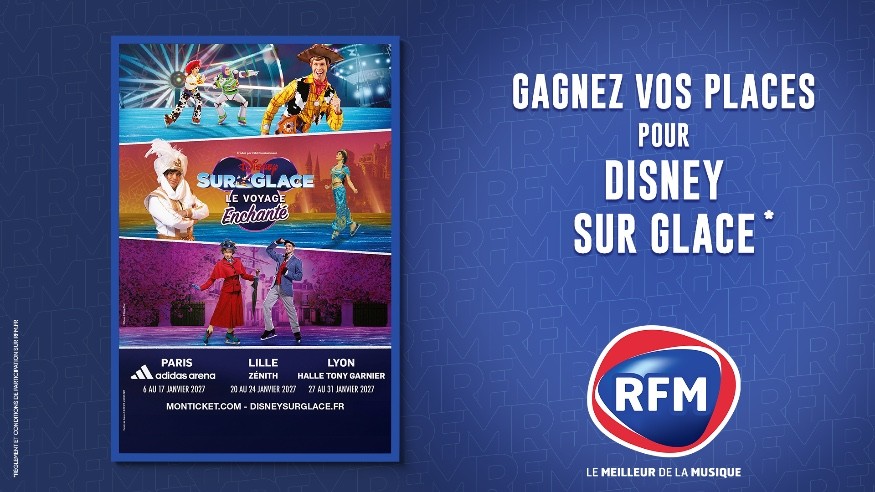 Gagnez vos places pour Disney sur Glace