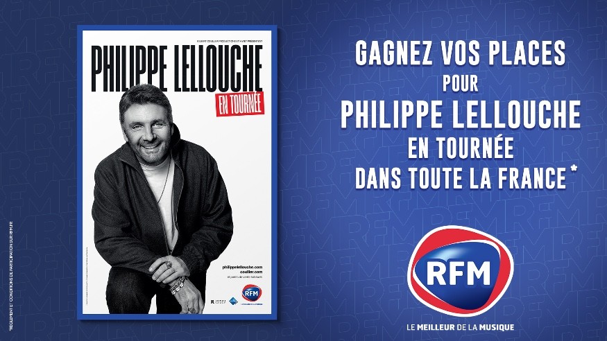 Gagnez vos places pour le spectacle de Philippe Lellouche
