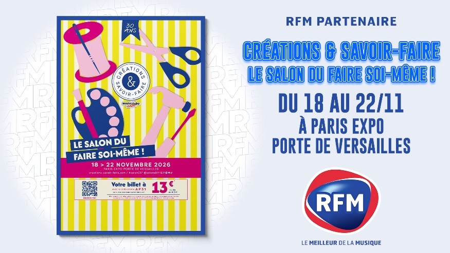RFM partenaire du salon Créations & Savoir-Faire