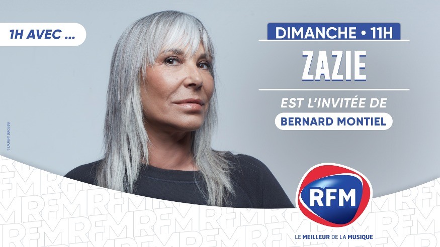 Zazie : invitée de Bernard Montiel le 11/10