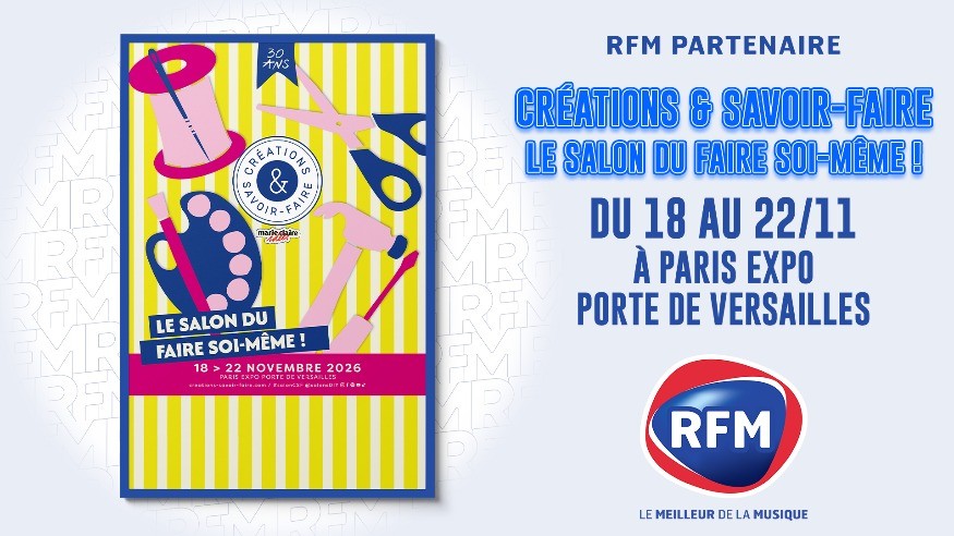 RFM partenaire du salon Créations & Savoir-Faire