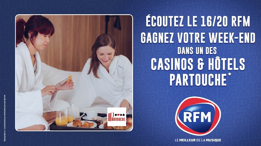 Medley RFM : Gagnez votre séjour dans un établissement "Partouche"