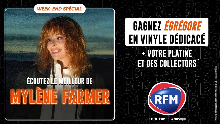 Week-end spécial Mylène Farmer sur RFM