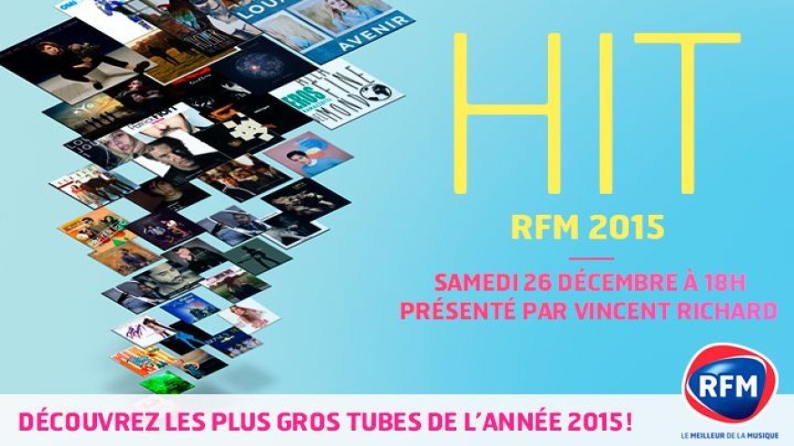Samedi à 18h, découvrez le HIT RFM 2015