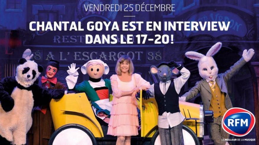 Vendredi, Chantal Goya dans le 17/20