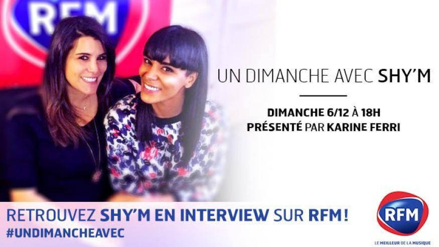 Shy'm invitée de l'émission «Un dimanche avec Karine»