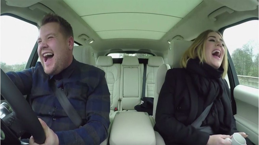 Adele: découvrez son karaoke avec James Corden