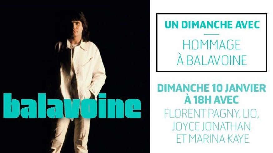 Ce dimanche, les artistes rendent hommage à Balavoine