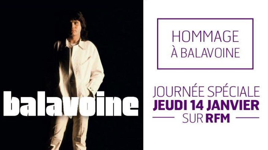 Jeudi, RFM rend hommage à Daniel Balavoine