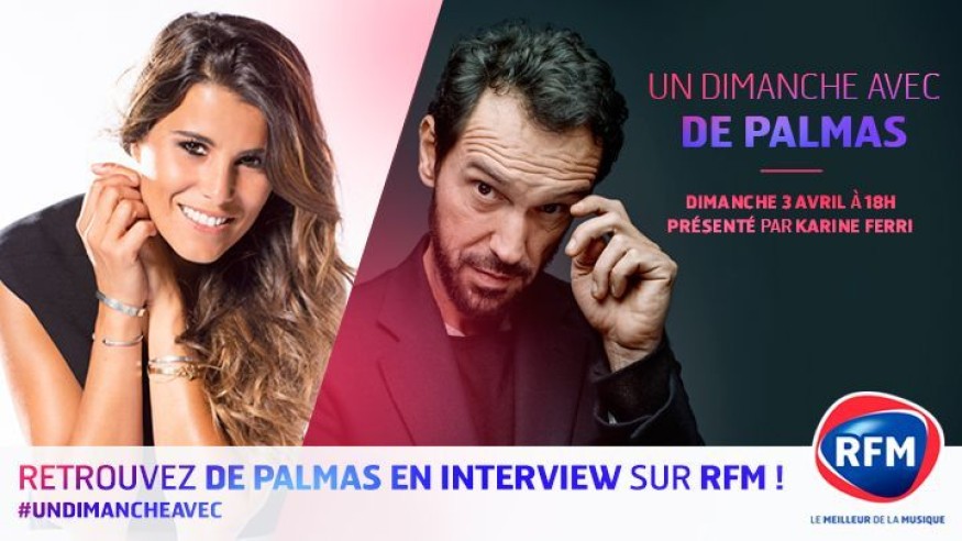 Dimanche, Gérald De Palmas invité de Karine Ferri