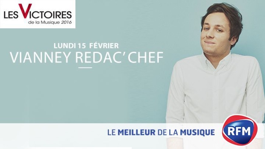 Lundi, Vianney prend les commandes de rfm.fr