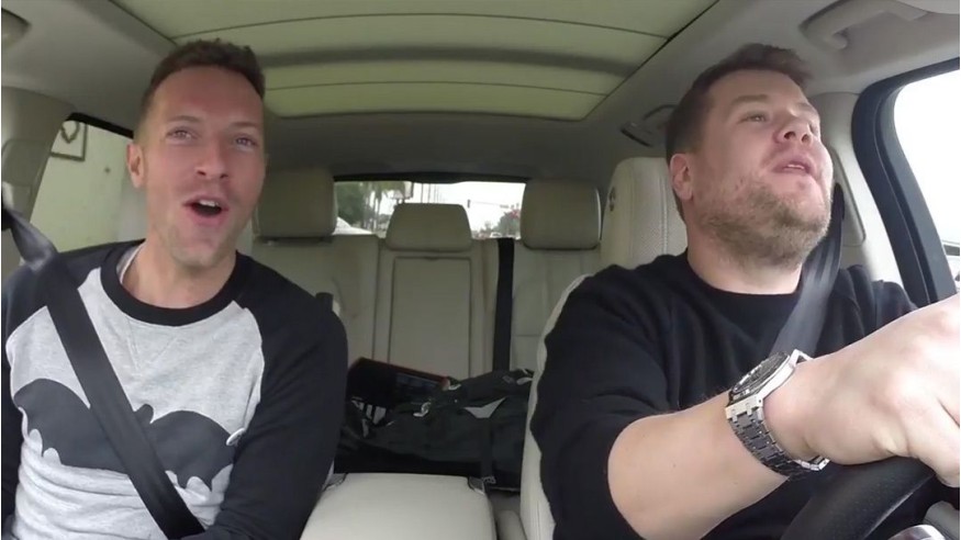 Coldplay: Chris Martin fait du karaoké avec James Corden