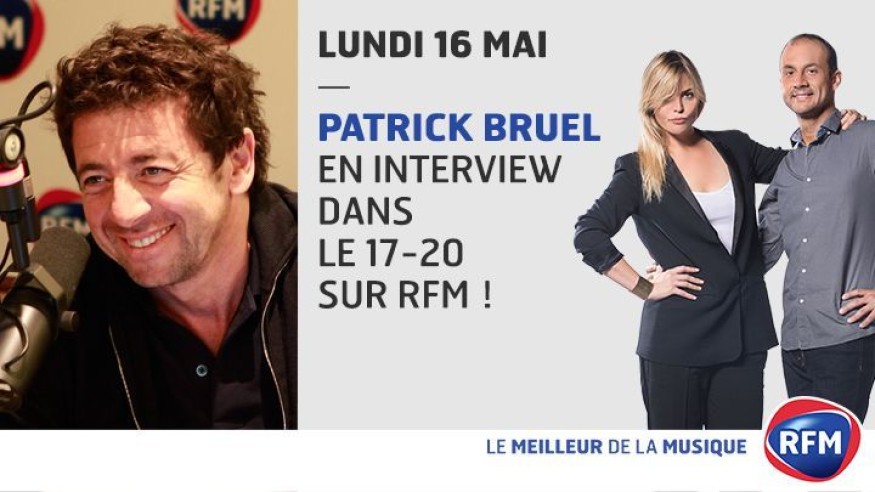 Lundi, Patrick Bruel dans le 17/20