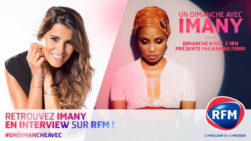 Dimanche, Imany invitée de Karine Ferri