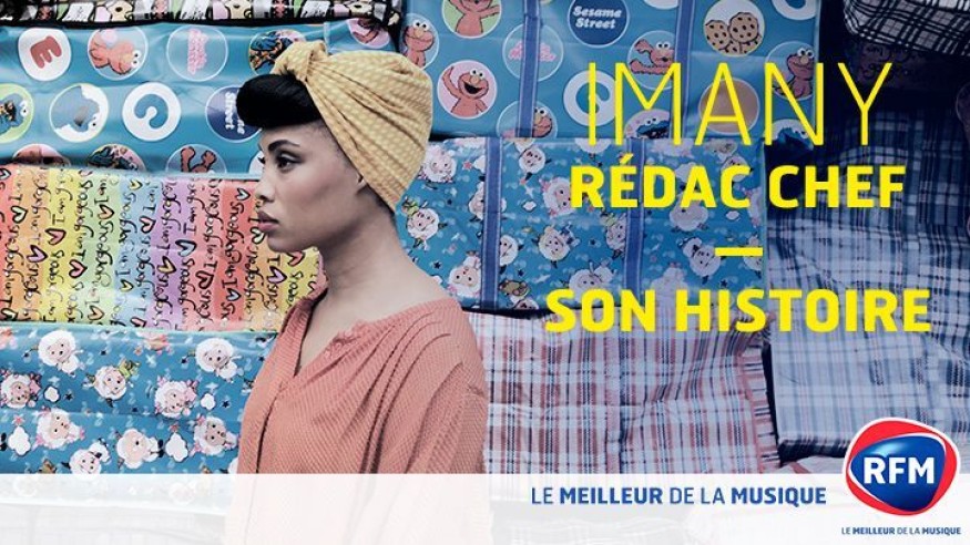 Cette semaine, Imany prend les commandes de RFM.fr