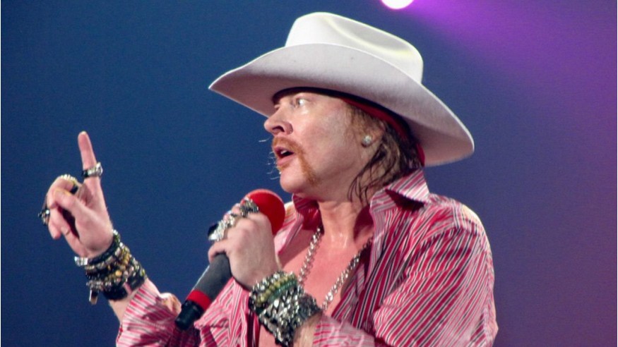 Axl Rose est le nouveau chanteur d'AC/DC